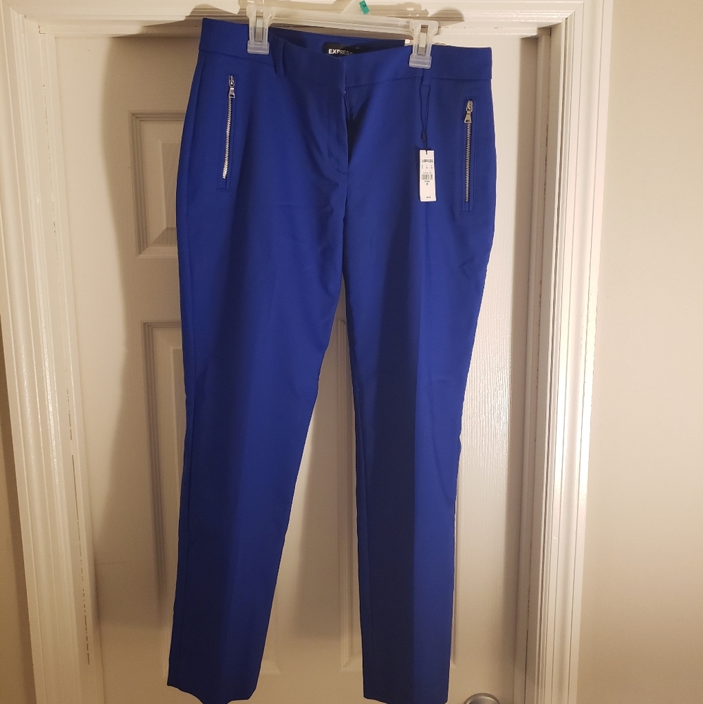 Express columnist mid rise ankle pant